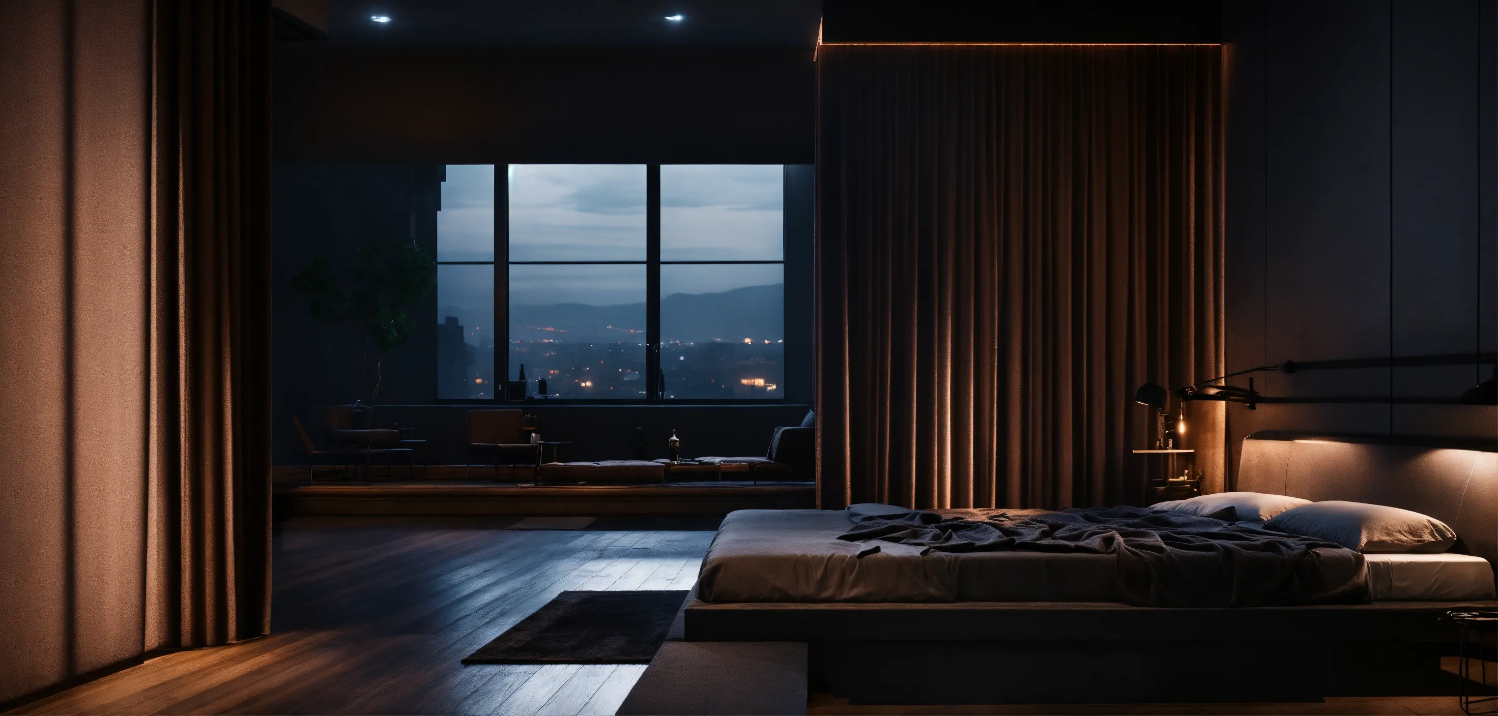 Living room storage solution